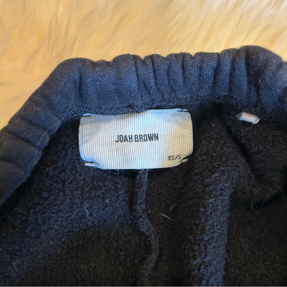 Joah Brown Black oversize Joggers - Picture 3 of 6